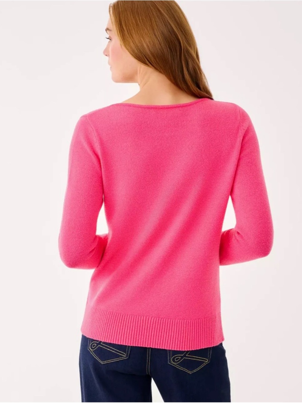 Lilly Pulitzer Lola Sweater in Sun Shell Pink - Picture 2 of 5